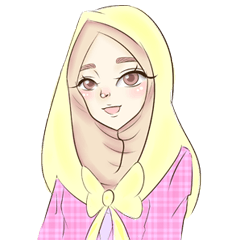 neechan hijab anime style