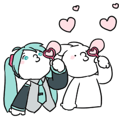 HatsuneMiku x OverActionRabbitAnimation