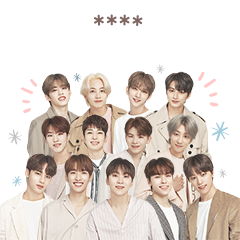 SEVENTEEN カスタムスタンプ