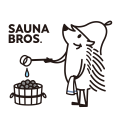 SAUNA BROS.ピースくんスタンプ2