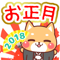 犬のお正月☆2018