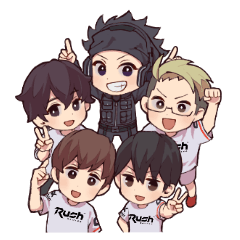 Rush Gaming Original LINE Stickers Vol.1