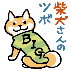 柴犬さんのツボ vol.8 BIGスタンプ編