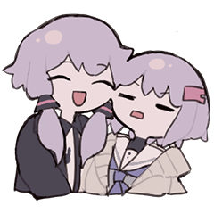 Yuzuki Yukari and Shizuku by Mochisiku