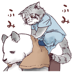 Panda and tamandua/Autumn