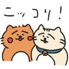 ねこぱち＆のらぱちスタンプ