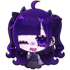 Kuromi Rara Sticker