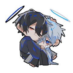 Shiro&Kuro Codependence Stamp