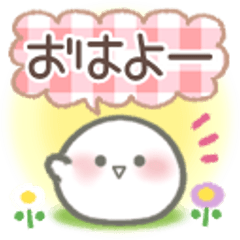 Very small rice cake Sticker