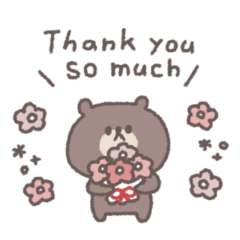 small small bear sticker #26