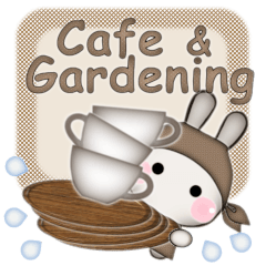 Cafe and gardening