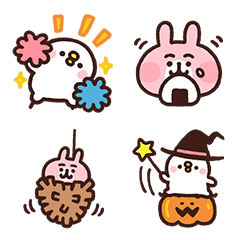 カナヘイの小動物ハロウィン絵文字