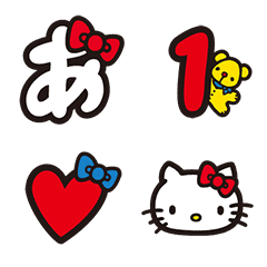 Hello Kitty Letter Emoji