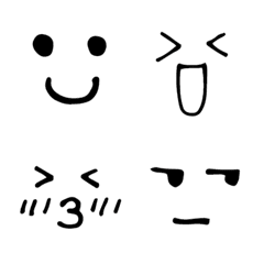 使いやすいシンプル絵文字