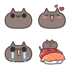 ねこのくろ絵文字ぱーと１