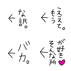 ツッコミ絵文字（日常使い）