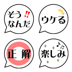 Everyday use simple speech balloon 2