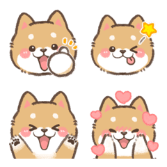 もふもふ♡柴犬絵文字