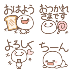 見やすい♡ひとこと絵文字