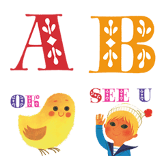 ALAIN GREE Emoji Letters & Numbers