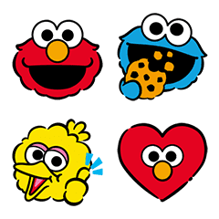 Sesame Street Lovely Emoji