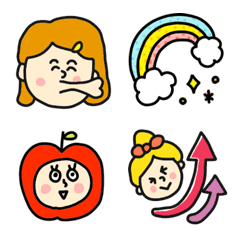 欲張りミックス絵文字♡pocaママ