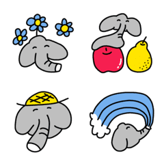 Marumi the elephant EMOJI