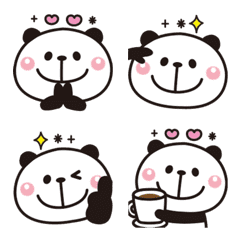 大人かわいい♡パンダの絵文字