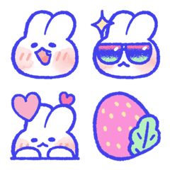 软萌兔mongmong , lovely mongmong emoji