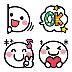 Cute Clear EMOJI with Smile vol.3