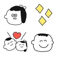 使いやすい人の顔だらけ絵文字♡POCAママ