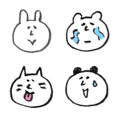 うさくまねこぱん の日常絵文字02