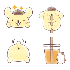 Pompompurin 表情貼（水彩風格篇）