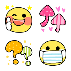 Cute Stylish Smile Basic Emoji