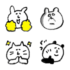 うさくまねこぱん の日常絵文字03