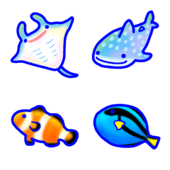 水族館の絵文字