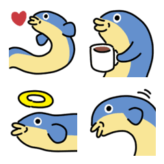 Cute eel Emoji