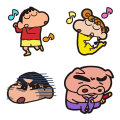 Even More Crayon Shinchan Emoji!