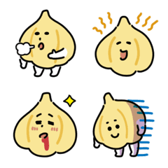 Cute garlic Emoji