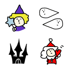 ハロウィン&クリスマス♡絵文字