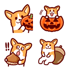 Autumn Corgi