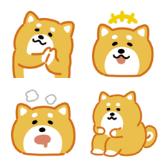 Cute shiba inu emoji 3