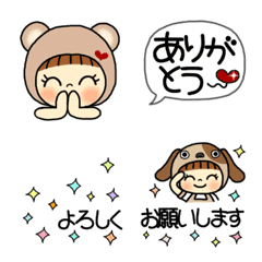 ずきんちゃん絵文字