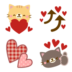 ハート♡ナチュラルカントリーねこ