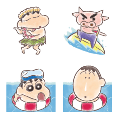 Crayon Shinchan Summer Emoji