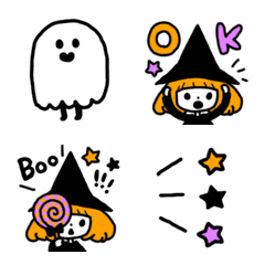 ゆるゆるハロウィン絵文字