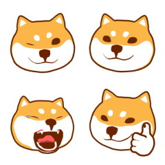 Emotikon Animasi Doggy of Shiba Inu