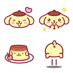 Pom Pom Purin　動態表情貼