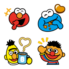 Sesame Street Animated Emoji