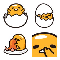 Emotikon Animasi Gudetama